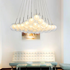 Glass Ball Cloud Art Lamp