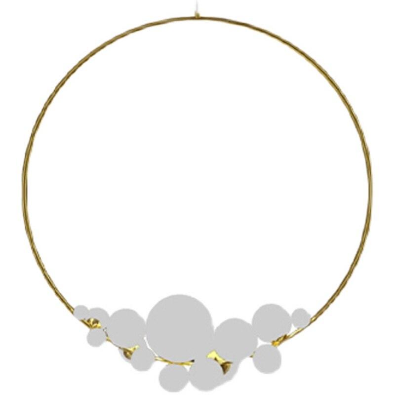 Golden Ring Cloud Lamps