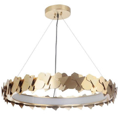 Gold Ring Chandelier
