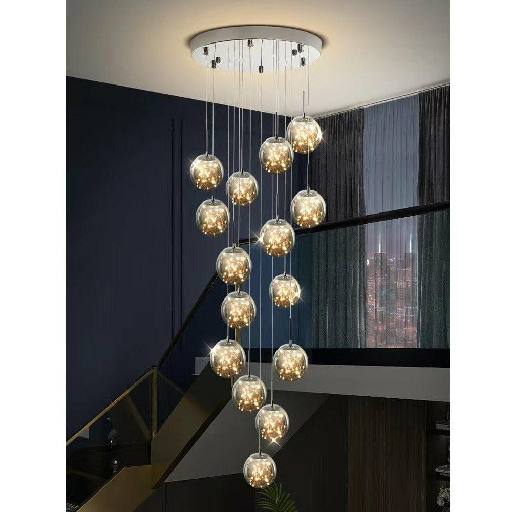 Gypsophila Stairs LED Chandelier Gypsophila Stairs LED Chandelier