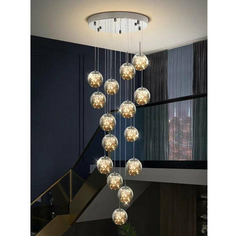 Gypsophila Stairs LED Chandelier Gypsophila Stairs LED Chandelier