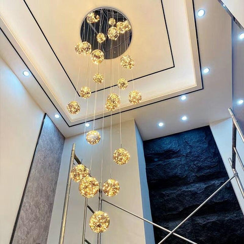Gypsophila Stairs LED Chandelier Gypsophila Stairs LED Chandelier