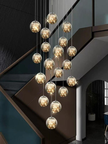 Gypsophila Stairs LED Chandelier Gypsophila Stairs LED Chandelier