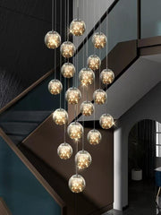 Gypsophila Stairs LED Chandelier