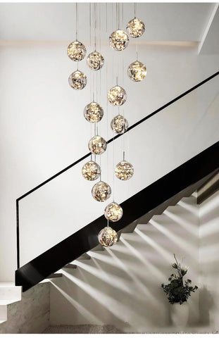 Gypsophila Stairs LED Chandelier Gypsophila Stairs LED Chandelier