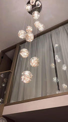 Gypsophila Stairs LED Chandelier