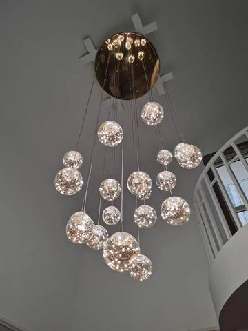 Gypsophila Stairs LED Chandelier Gypsophila Stairs LED Chandelier