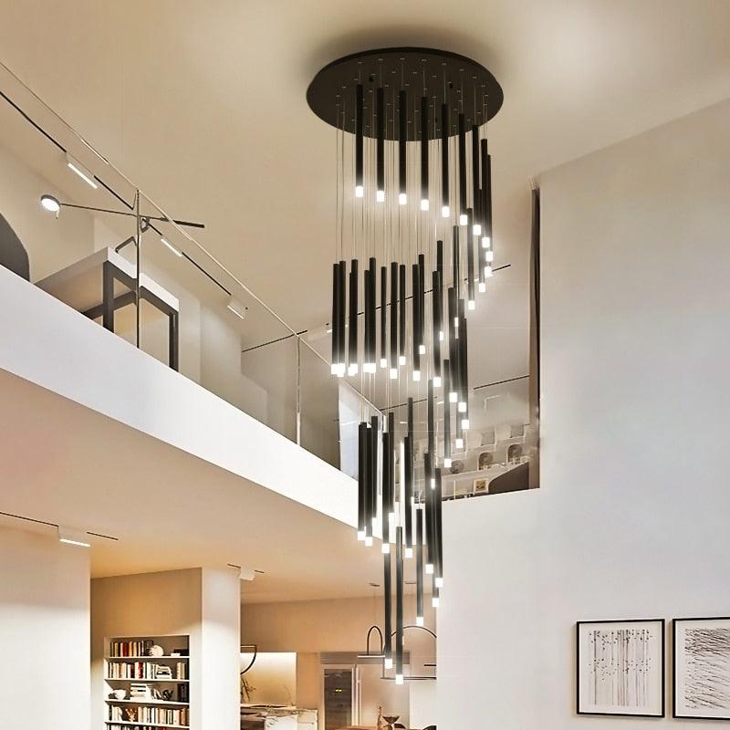 Staircase Spiral Chandelier