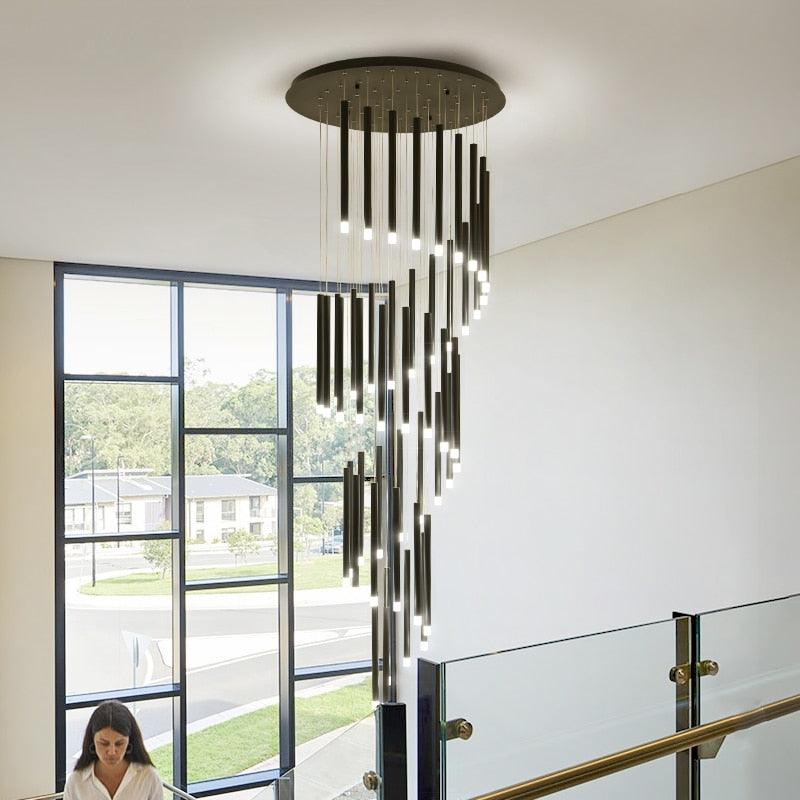 Staircase Spiral Chandelier
