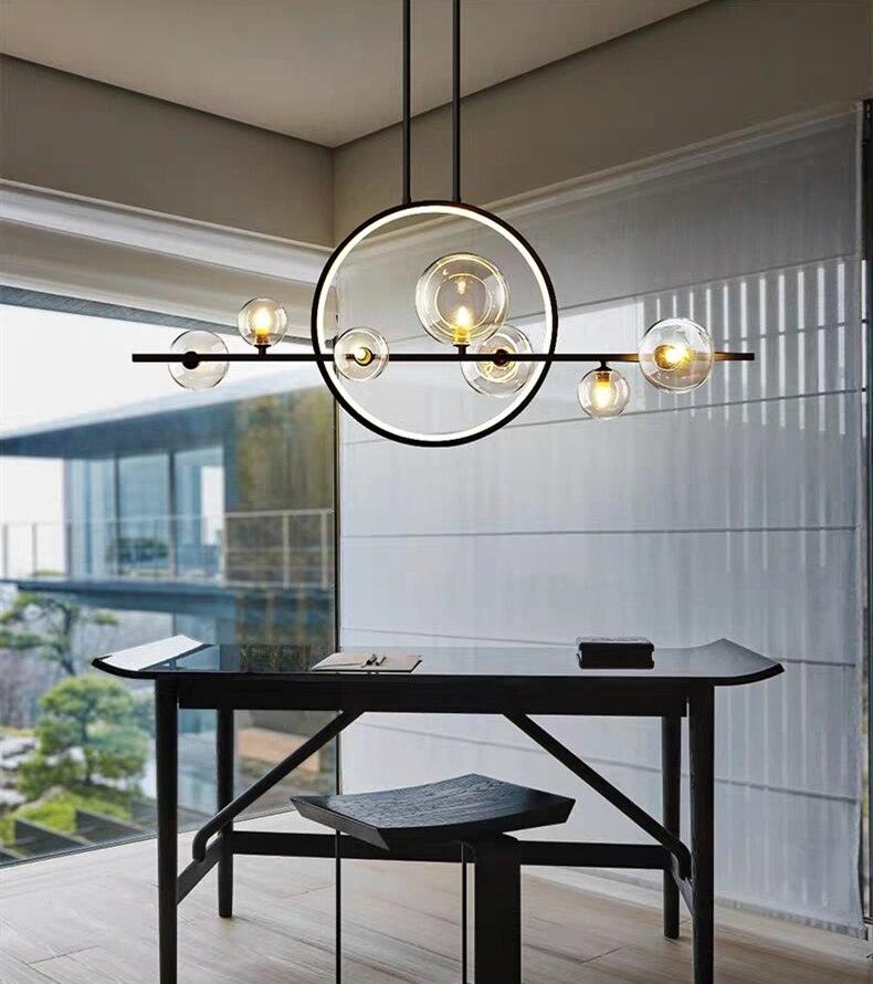 LED Glass Bubble Hanging Lights