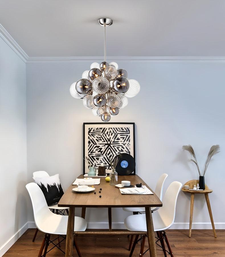 Novelty Glass Ball Chandelier
