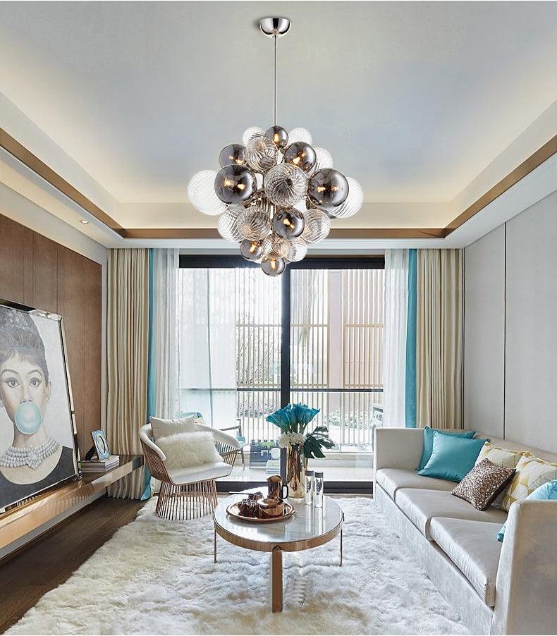 Novelty Glass Ball Chandelier