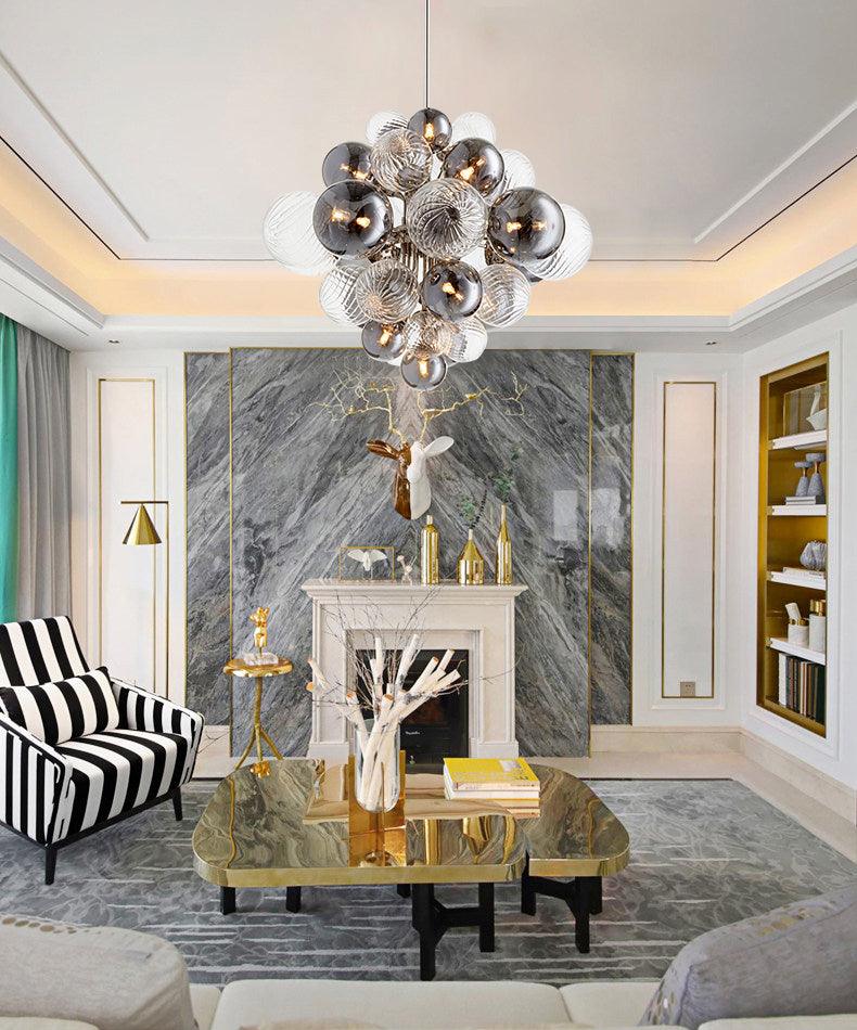 Novelty Glass Ball Chandelier