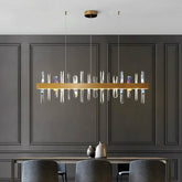 Linear Crystal Pendant Lamps