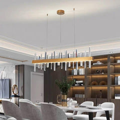 Linear Crystal Pendant Lamps