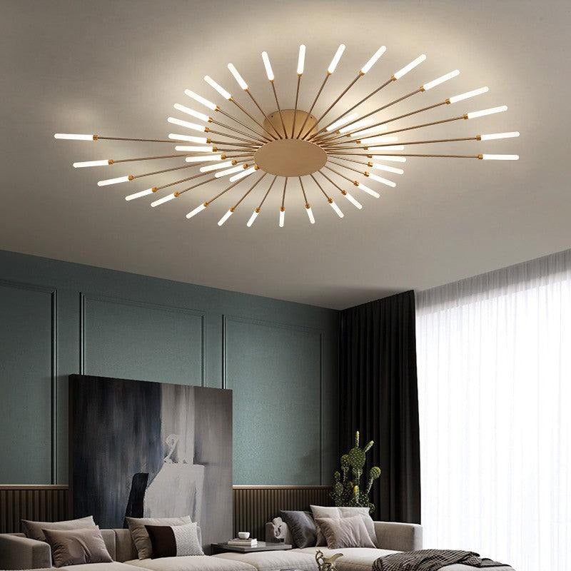 Linear Stellar Ceiling Chandelier