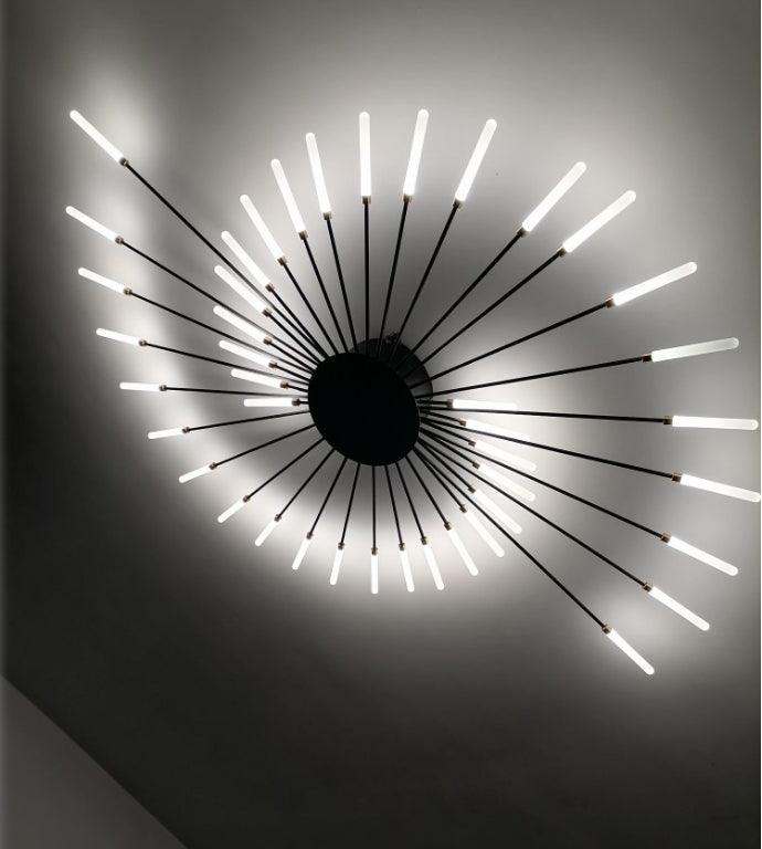 Linear Stellar Ceiling Chandelier