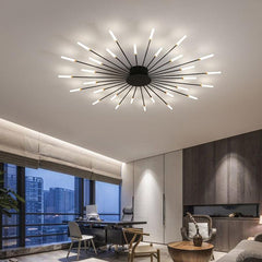 Linear Stellar Ceiling Chandelier