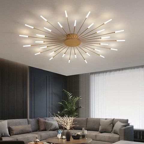 Linear Stellar Ceiling Chandelier Linear Stellar Ceiling Chandelier