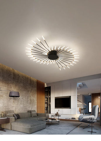 Linear Stellar Ceiling Chandelier Linear Stellar Ceiling Chandelier