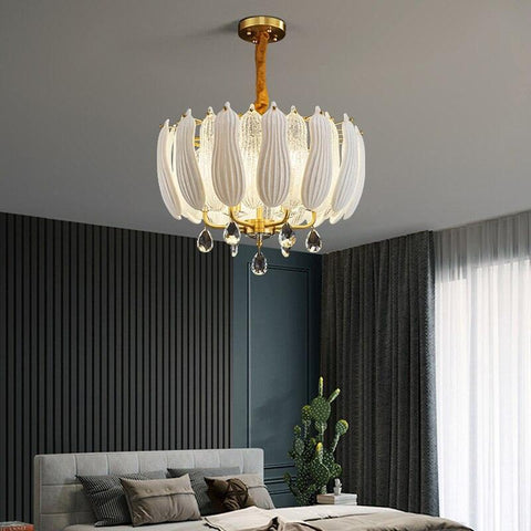 Lotus Copper Chandelier Lotus Copper Chandelier