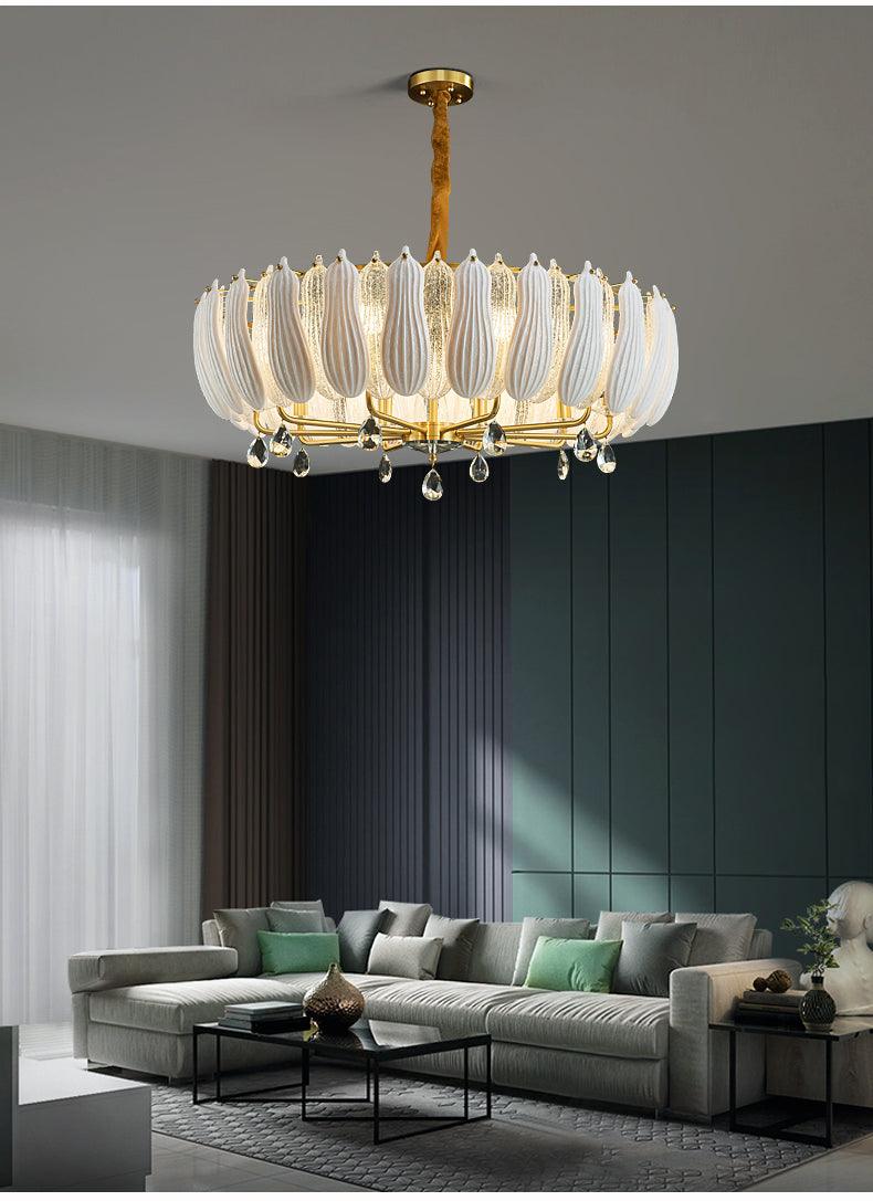Lotus Copper Chandelier Lotus Copper Chandelier