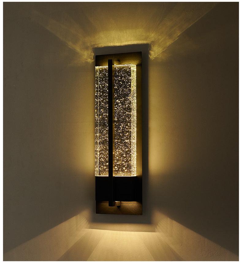 Luxury Air Bubble Crystal Wall Lights - Galastellar