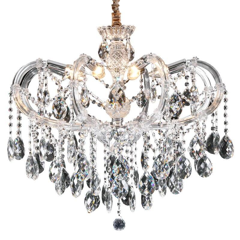 Luxury Crystal Candle Chandelier - Galastellar