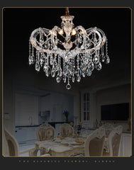 Luxury Crystal Candle Chandelier - Galastellar