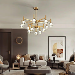 Luxury Crystal Nordic LED Chandelier - Galastellar