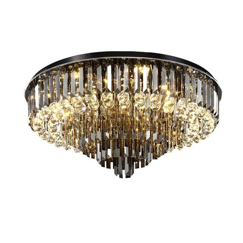 Luxury Crystal Round Ceiling Lights - Galastellar Luxury Crystal Round Ceiling Lights - Galastellar