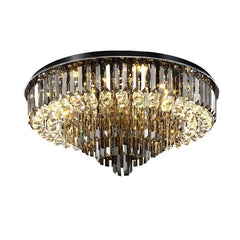 Luxury Crystal Round Ceiling Lights - Galastellar