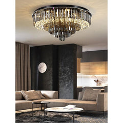 Luxury Crystal Round Ceiling Lights - Galastellar