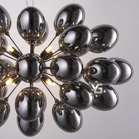 Luxury Grape Shape Glass Chandelier - Galastellar Luxury Grape Shape Glass Chandelier - Galastellar