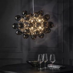 Luxury Grape Shape Glass Chandelier - Galastellar