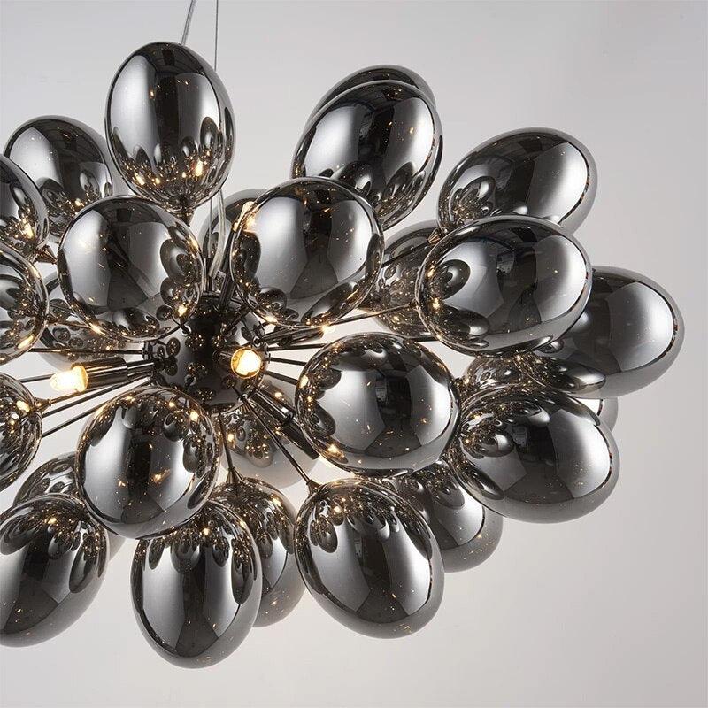 Luxury Grape Shape Glass Chandelier - Galastellar