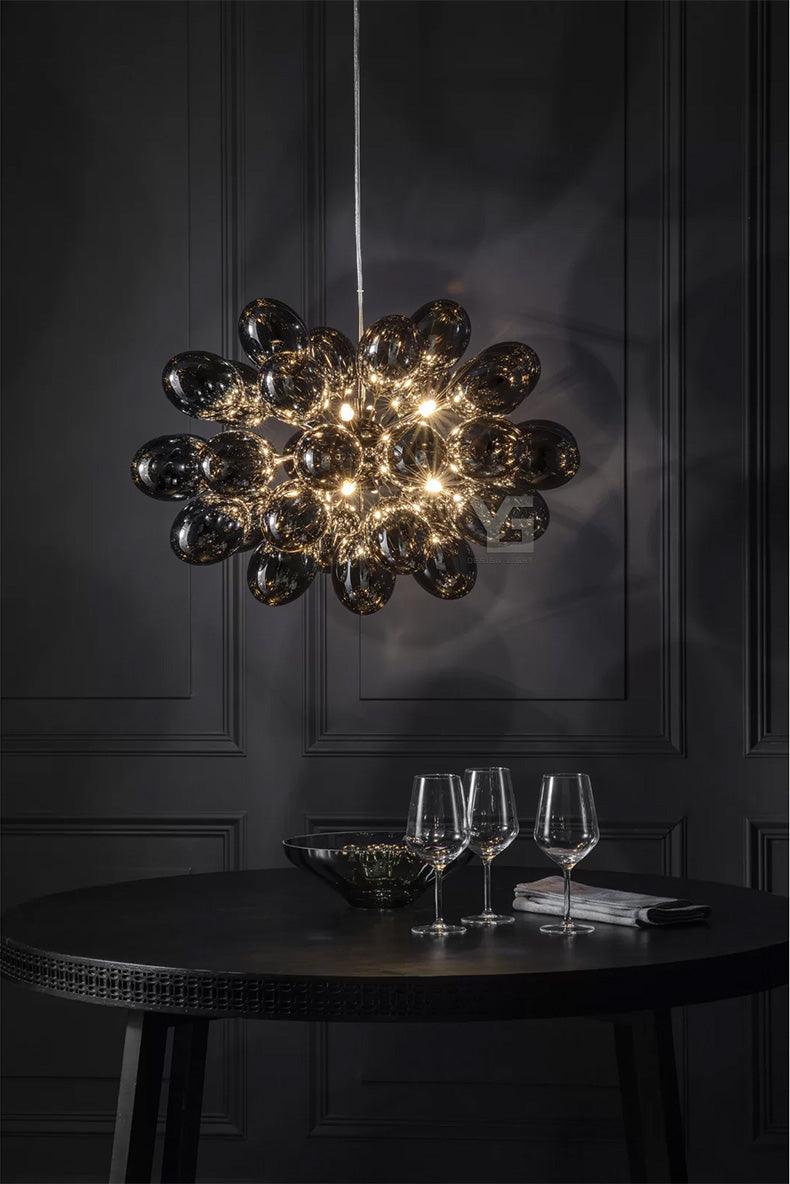 Luxury Grape Shape Glass Chandelier - Galastellar