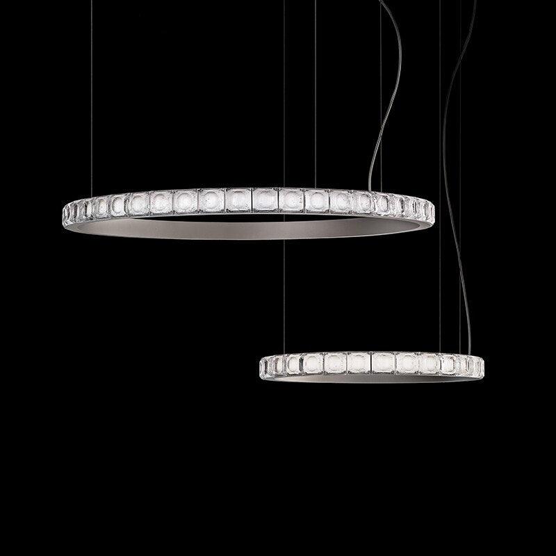 Luxury Round Ring Crystal Chandelier - Galastellar