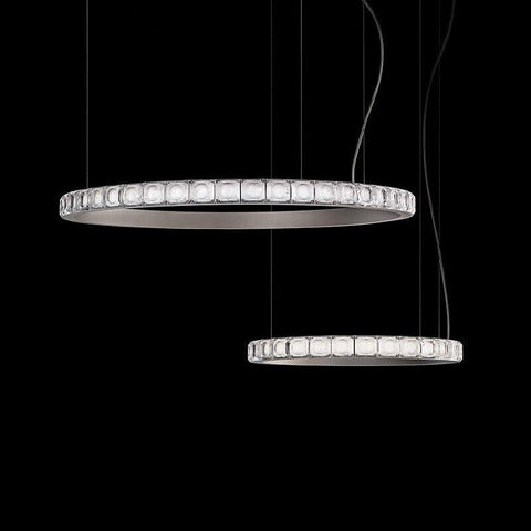 Luxury Round Ring Crystal Chandelier - Galastellar Luxury Round Ring Crystal Chandelier - Galastellar