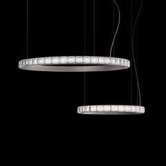 Luxury Round Ring Crystal Chandelier - Galastellar