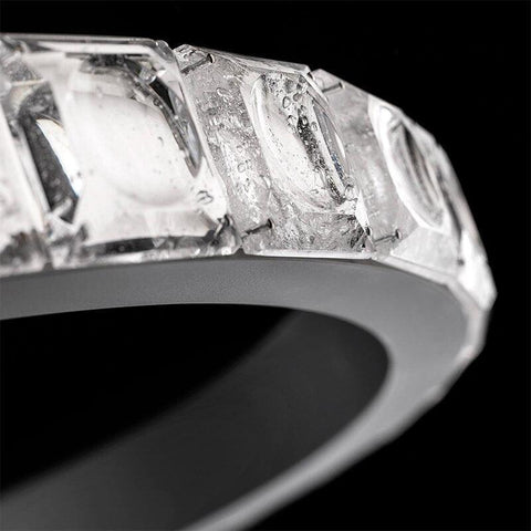 Luxury Round Ring Crystal Chandelier - Galastellar Luxury Round Ring Crystal Chandelier - Galastellar