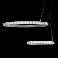 Luxury Round Ring Crystal Chandelier - Galastellar