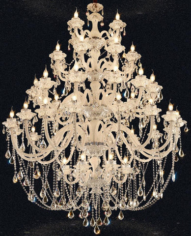 Luxury Villa LED Crystal Candle Chandelier - Galastellar Luxury Villa LED Crystal Candle Chandelier - Galastellar