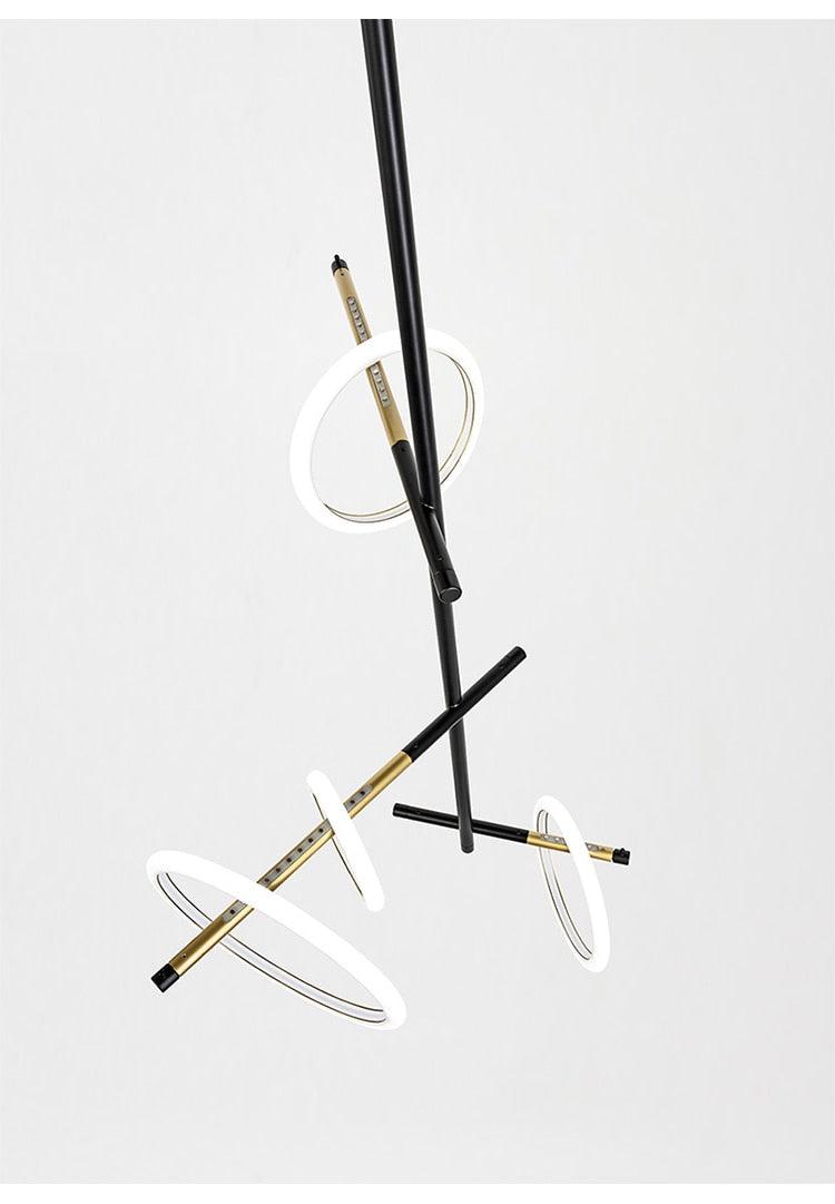 Magnetic Attraction Ring Chandelier - Galastellar