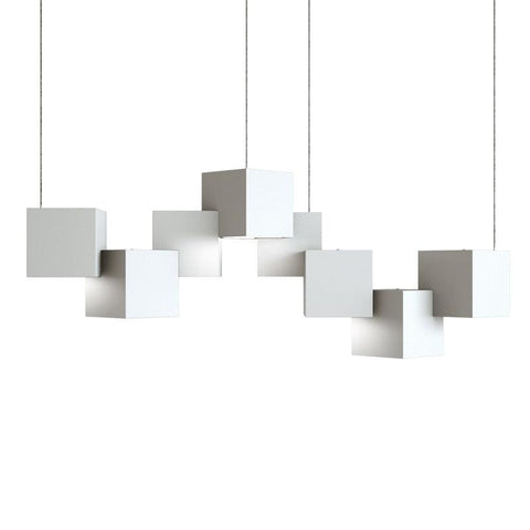 Modern Bar Cube Pendant Lights - Galastellar Modern Bar Cube Pendant Lights - Galastellar