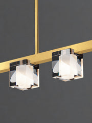 Modern Brass Dining room LED Pendant Lamps - Galastellar