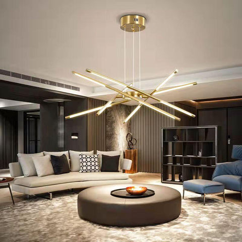 Modern Creativity Fashion Linear Chandelier - Galastellar Modern Creativity Fashion Linear Chandelier - Galastellar