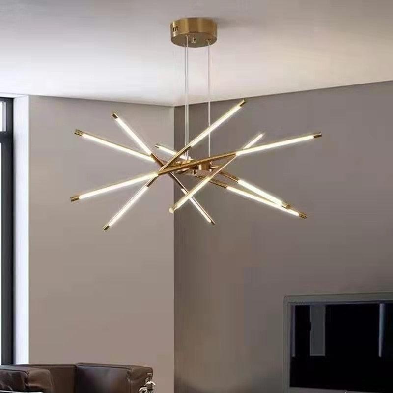 Modern Creativity Fashion Linear Chandelier - Galastellar
