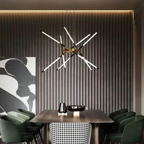 Modern Creativity Fashion Linear Chandelier - Galastellar Modern Creativity Fashion Linear Chandelier - Galastellar