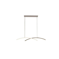 Modern Double Arc LED Chandelier - Galastellar